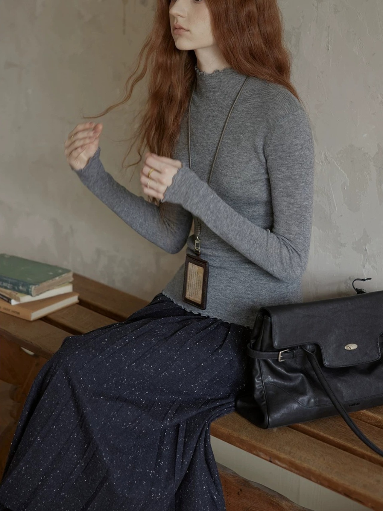 Petit Mellow High Neck Knit F0844