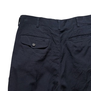 AD1997 COMME des GARCONS HOMME textured wool slacks