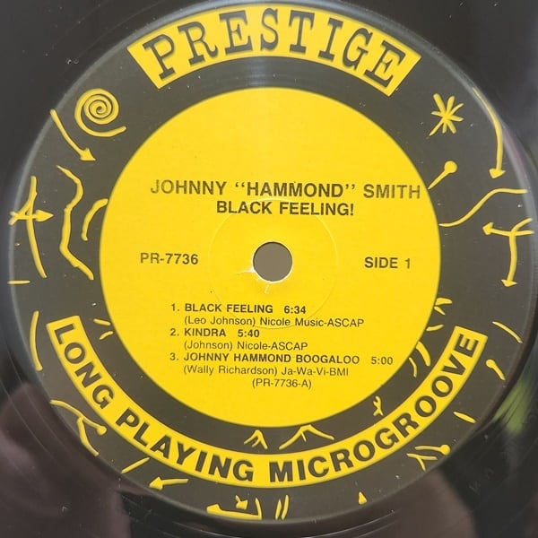 Johnny Hammond / Black Feeling! [PR 7736] - 画像3