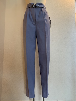 1980's Tapered Pants with Belt "Dead Stock"