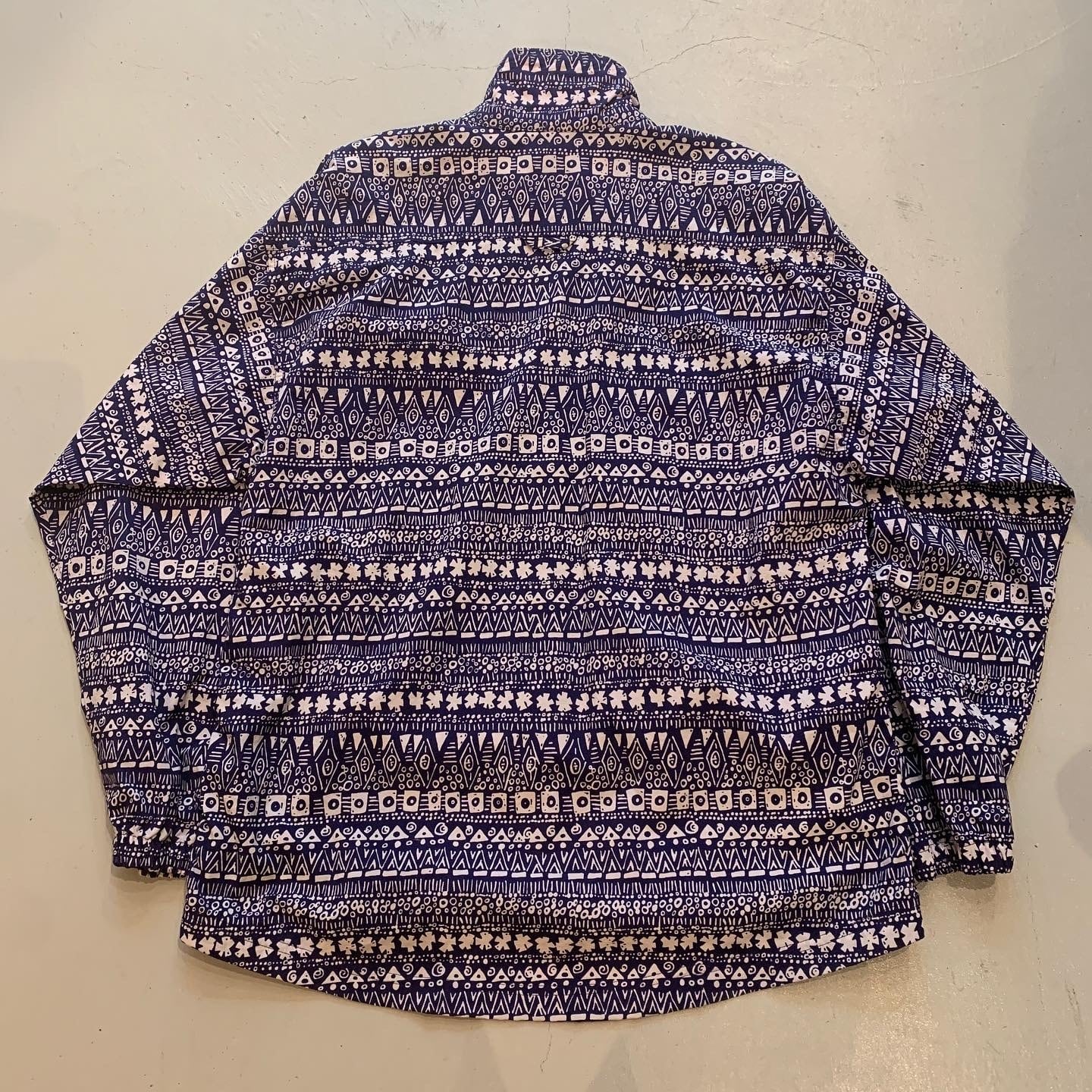 90s NIKE all over print nylon half-zip jacket【高円寺店】 | What'z up