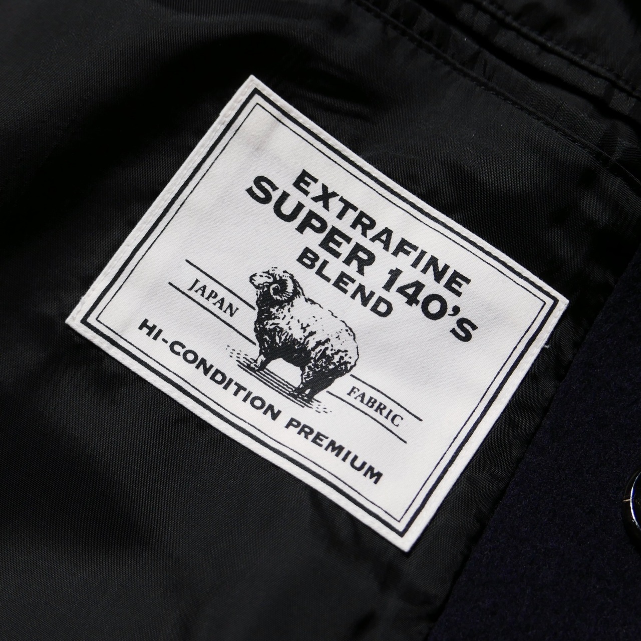 140 WOOL RAGLAN PEACOAT