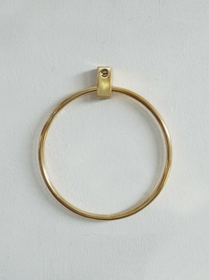 TOWEL RING HANGER BRASS/真鍮/タオルハンガー/リング/トイレ/キッチン/洗面所/金具