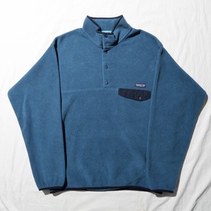 極美品 L 14年 Glass Blue LW Synchilla Snap-T Patagonia シンチラ スナップT パタゴニア