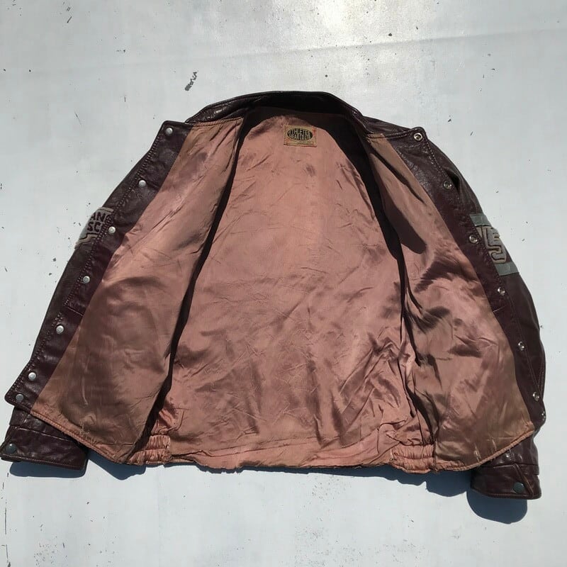 60's 70's ATHLETES WEAR CO LTD レザースタジャン アワードジャケット