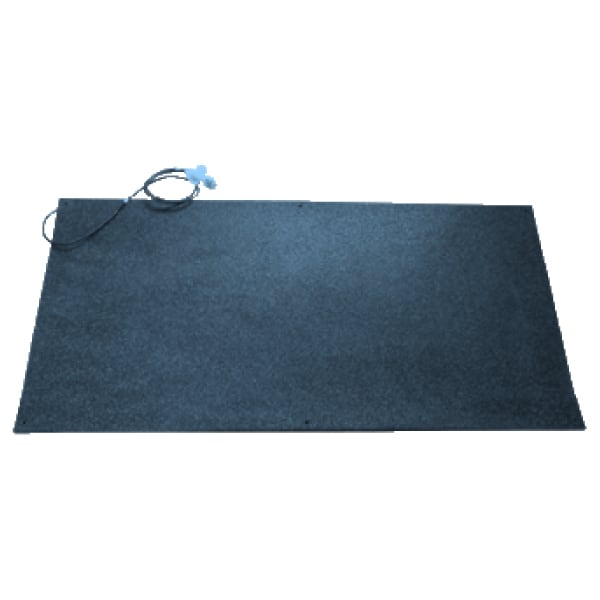 融雪マット 通路用 M19018 厚20×幅900×長1800mm アラオ 電気で発熱するゴムマット