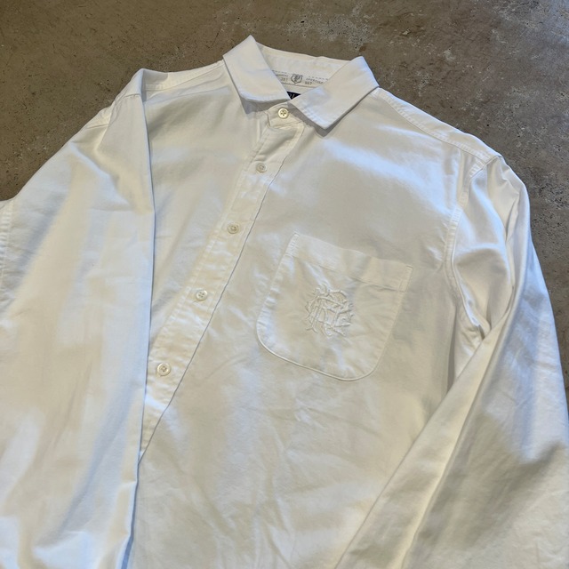 RALPH LAUREN OXFORD SHIRT WHITE L