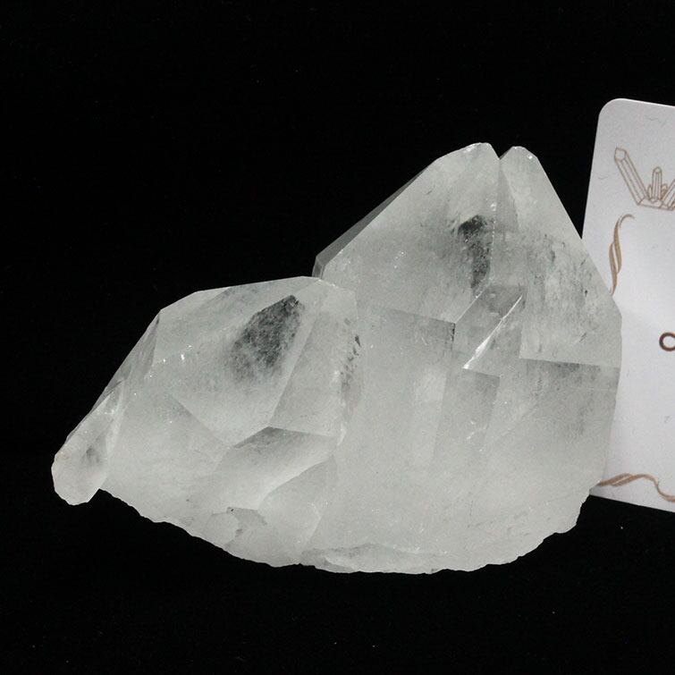 水晶 クラスター 原石 ブラジル ミナスジェライス州 コリント産 レムリアンシード 証明書付属 272-104