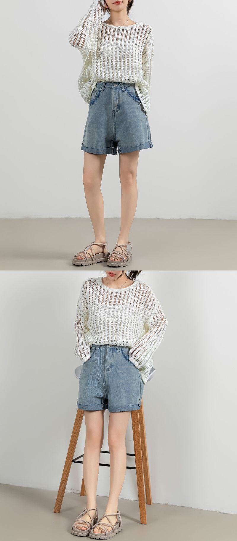 宅配便】透かし編みニット／tops2117 | DAY CLOSET｜ レディースウェア