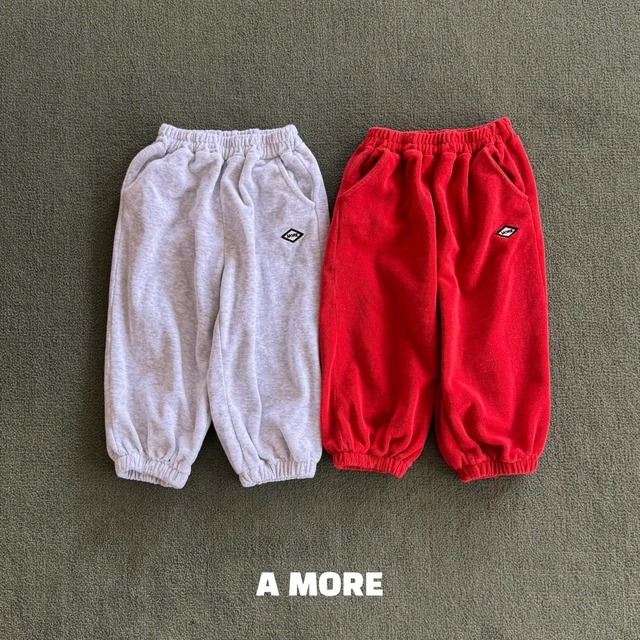 《予約/送料無料》clay terry pants / A MORE