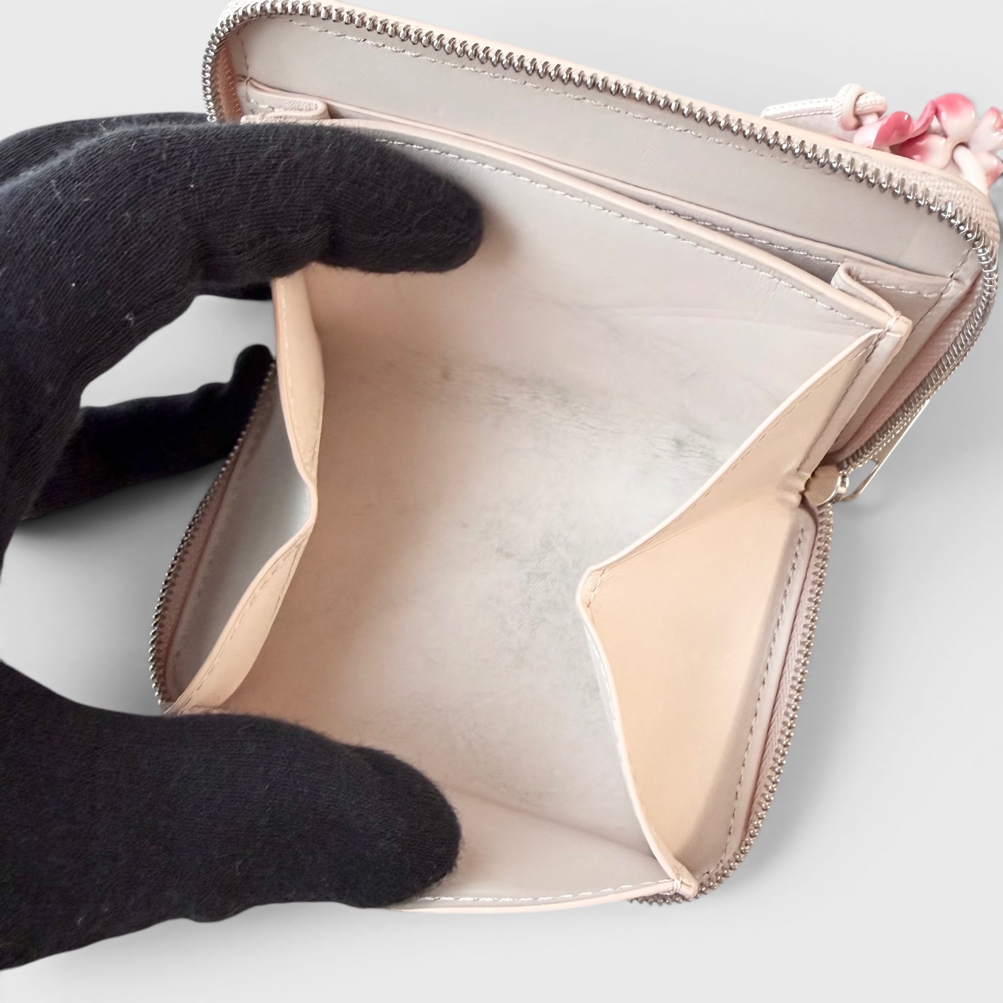 LOEWE Daisy Zip Coin Purse Pink | BRAND RESORT Online |【公式