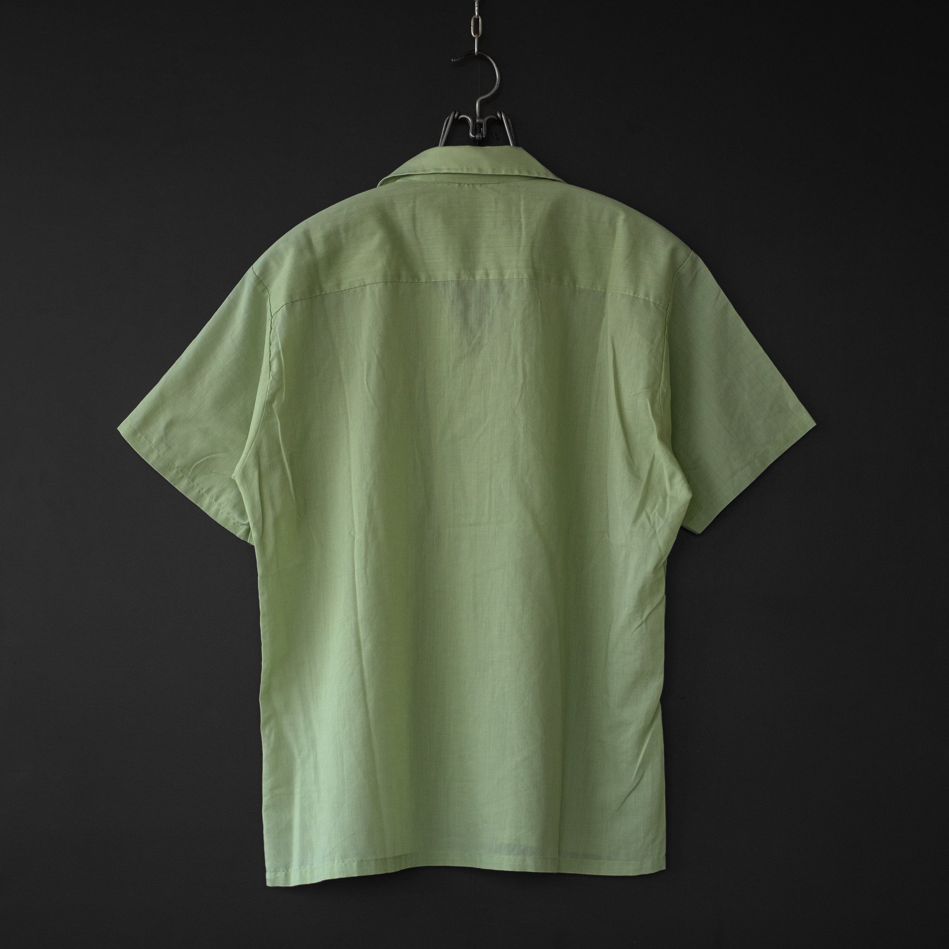 used- 【Grants】 60s〜70s s/s open collar shirt | dros dro