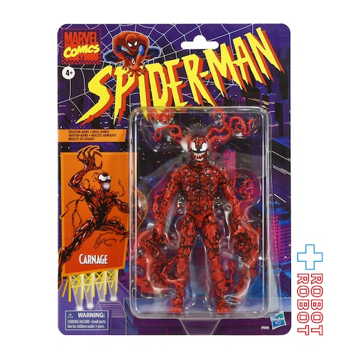 マーベルレジェンド レトロコレクション スパイダーマン カーネイジ 6インチ アクションフィギュア 国内版 開封