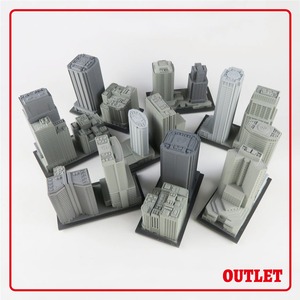 〈OUTLET〉中層ビル 8個セット※訳アリ