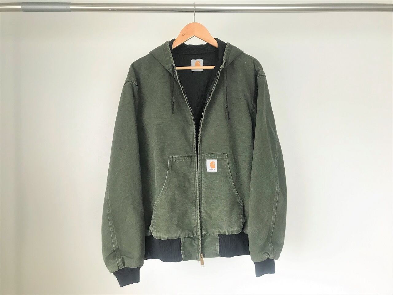 90s Carhartt duck fabric active jacket
