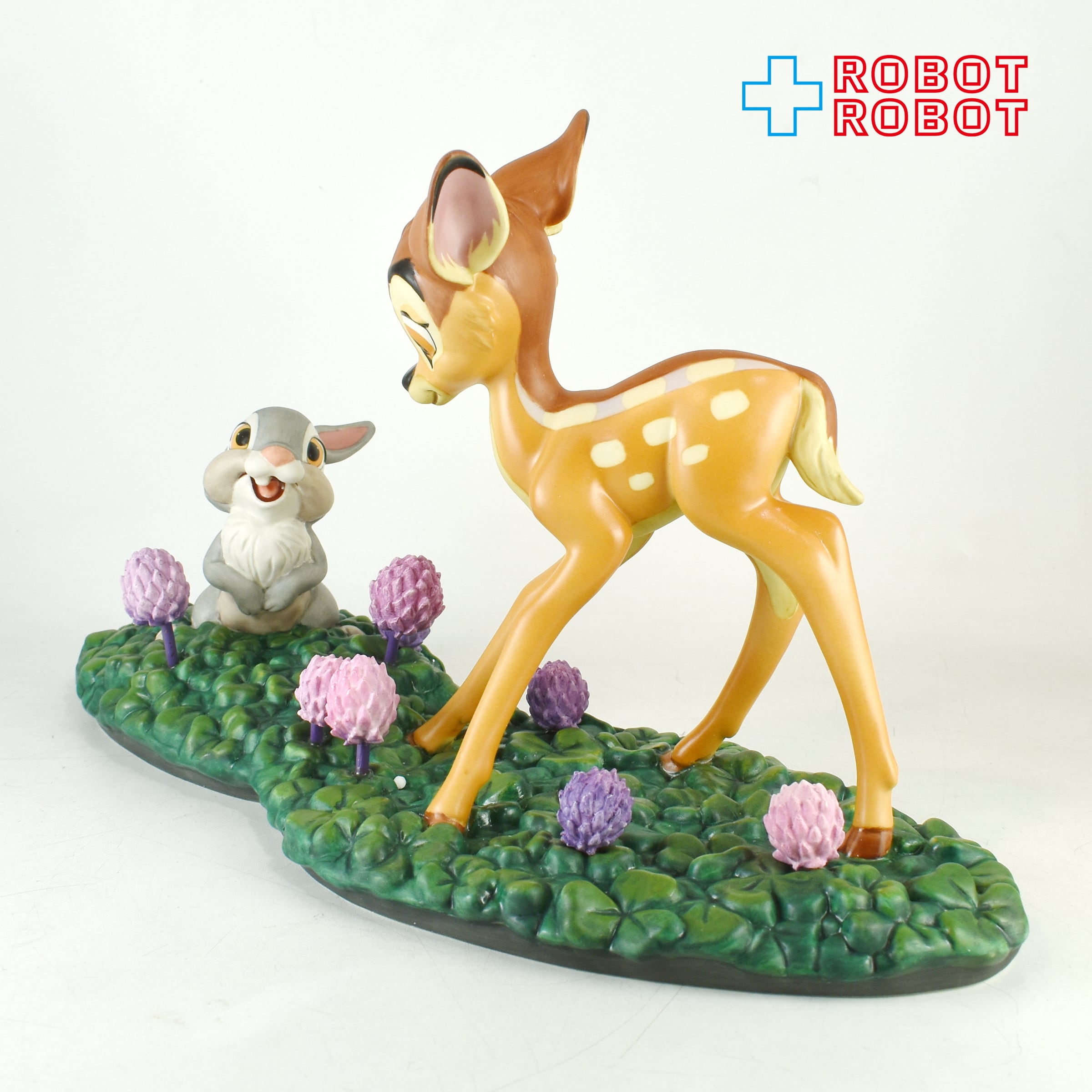 ディズニー WDCC バンビ とんすけとバンビ Meets Thumper Just Eat The