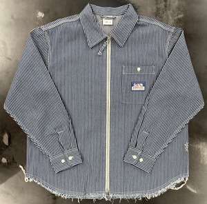 VICTORIA / LION ROCK HICKORY ZIP SHIRT