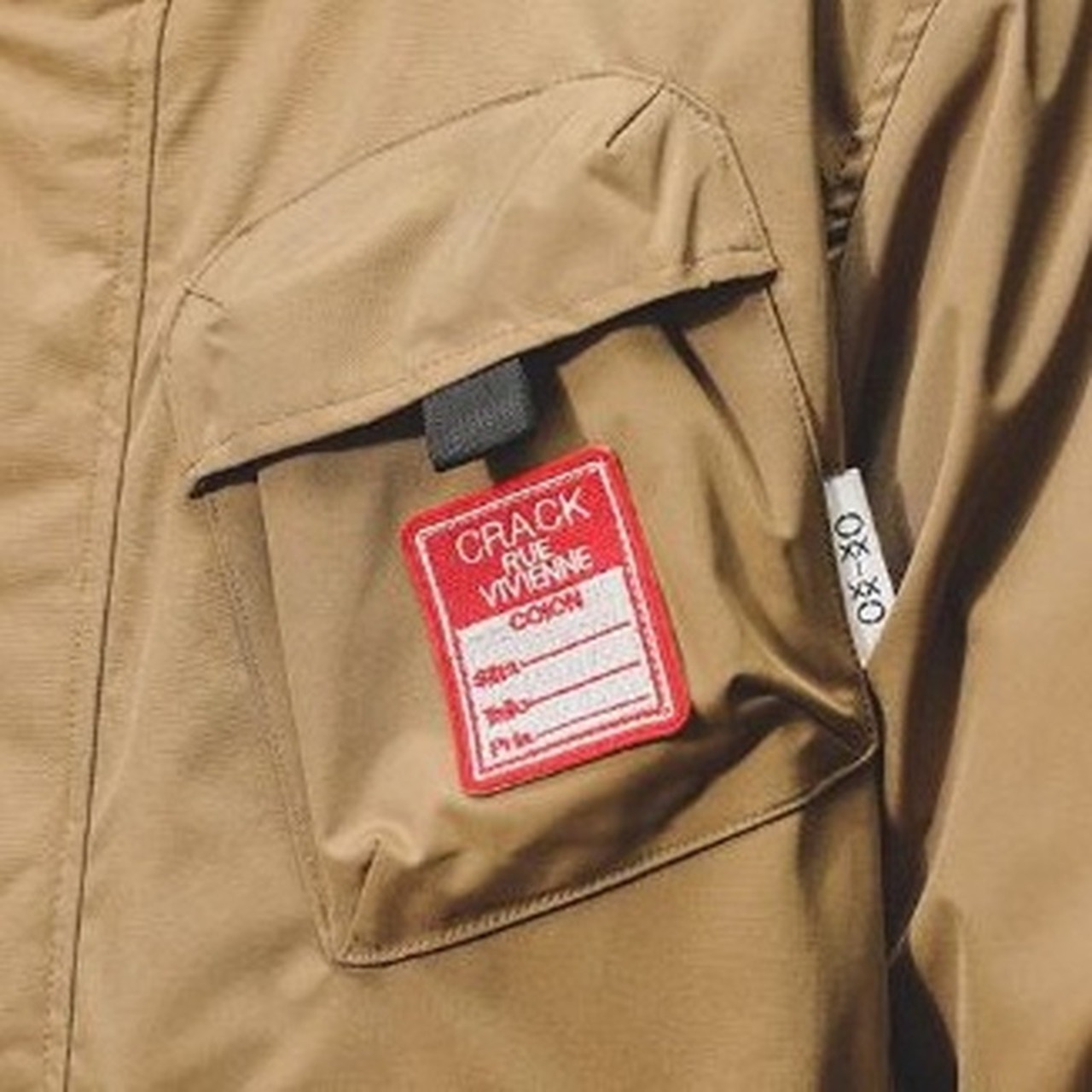 Patch Pocket Long Sleeve Hooded Hip-length Jacket ◇4color H0928