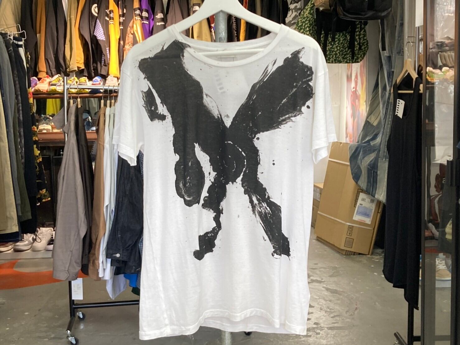 15%OFF MORE SALE SAINT LAURENT PARIS Mr X TEE SMALL WHITE 377670 ...