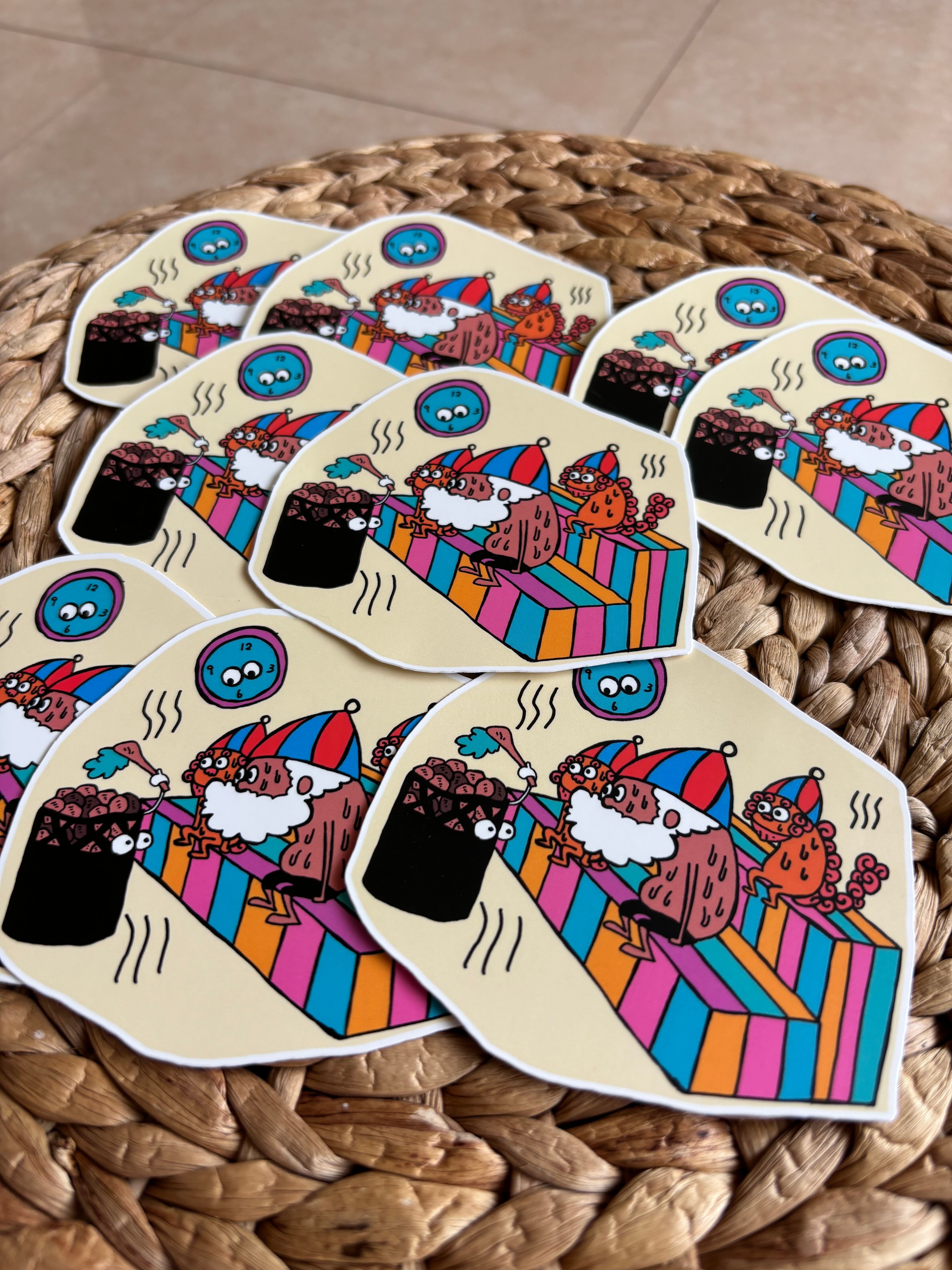 SAUNA】ステッカー | トミドコロ商店