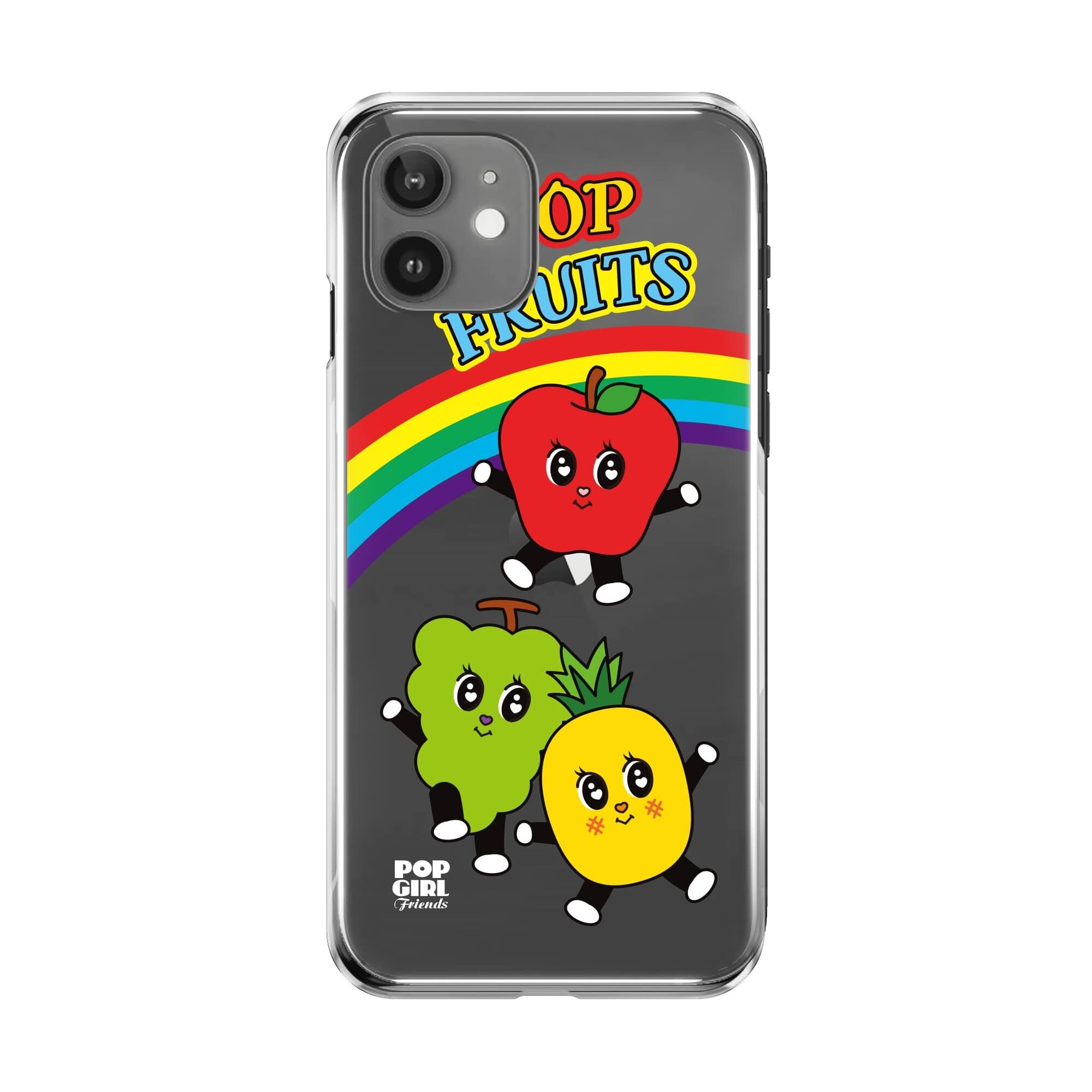 韓国 透明 クリア スマホケース ソフト Popgirl Friends かわいい レトロ デザイナーズ Iphone Android スマホ 携帯カバー 果物 Pg01 アイフォン ギャラクシー Galaxy 韓国スマホケース専門店 Korean Case