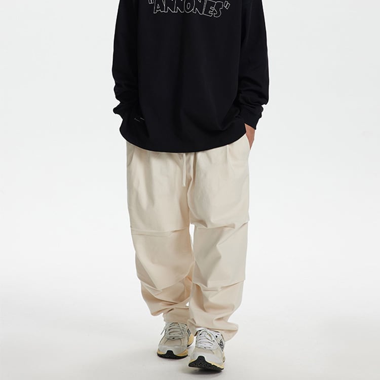 ★LOOSE WIDE LEG CASUAL PANTS　　　A0457