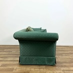 KOSUGA SOFA New Englandシリーズ 5442 SA 2人掛けソファ グリーン 3層スプリング構造 フェザー 傷や汚れあり【中古】【400サイズ】