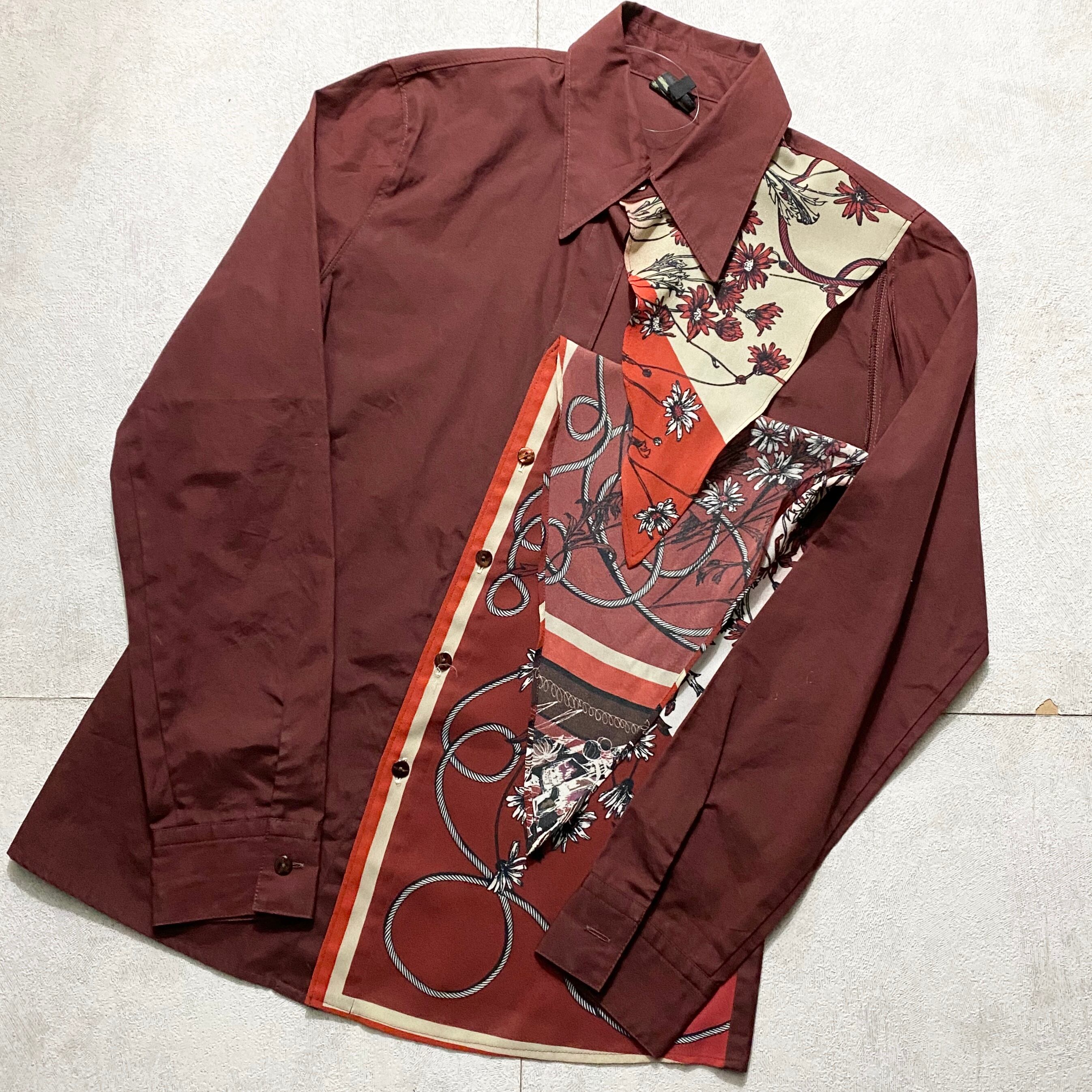 JEAN PAUL GAULTIER FEMME unusual switching shirt | NOIR ONLINE