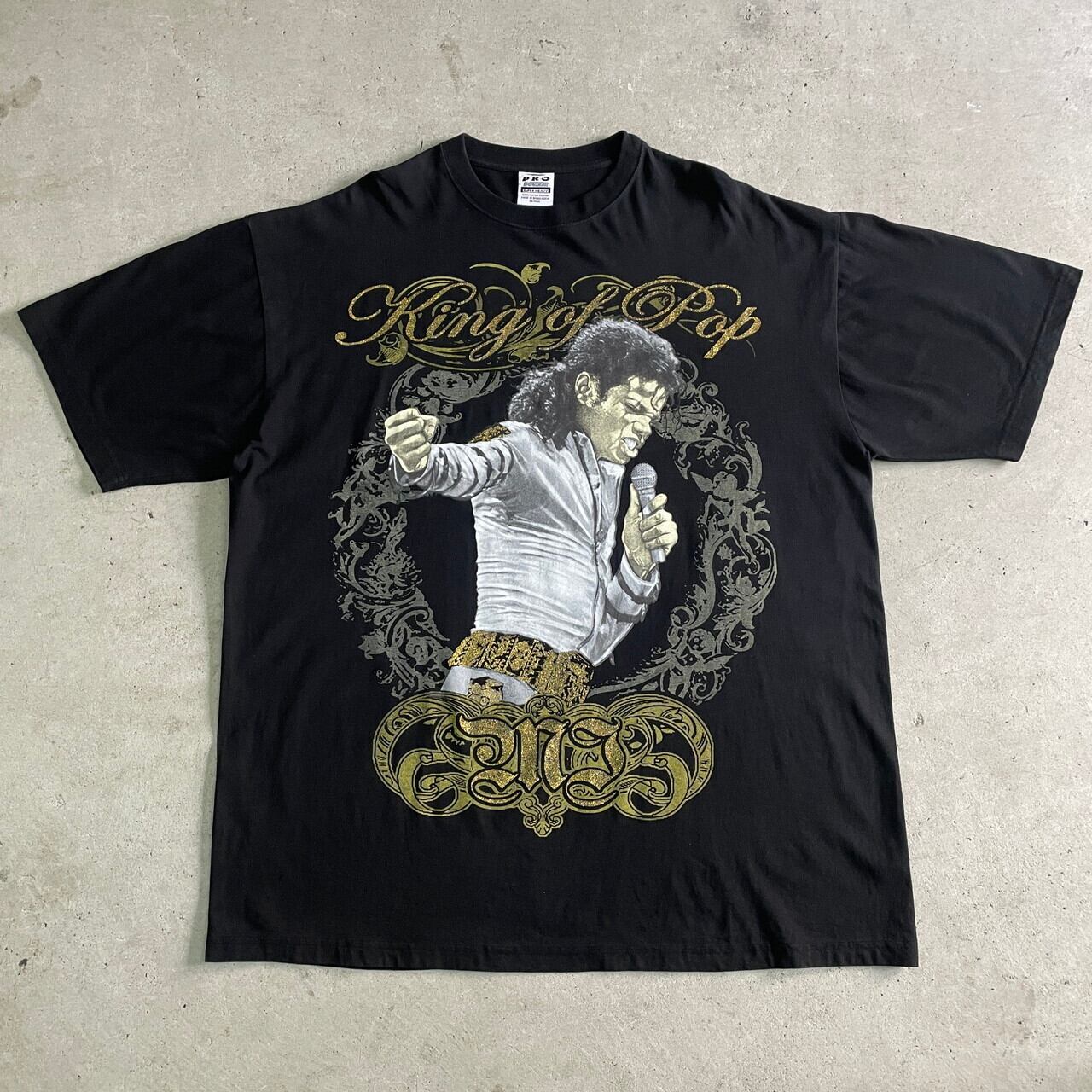 Michel Jackson 良プリント  Tシャツ