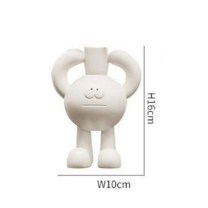 花瓶 フラワーベース 花器 アート かわいい おしゃれ 韓国 インテリア