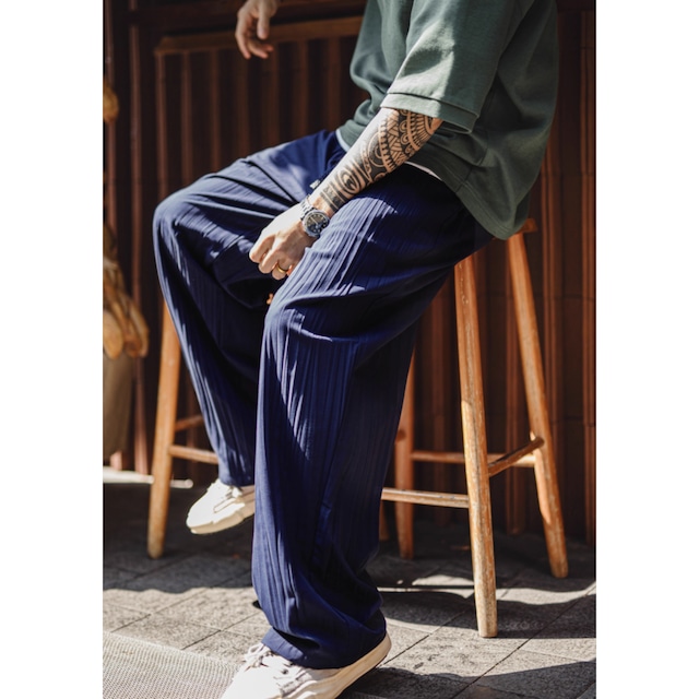 カジュアルプリーツパンツ 220006