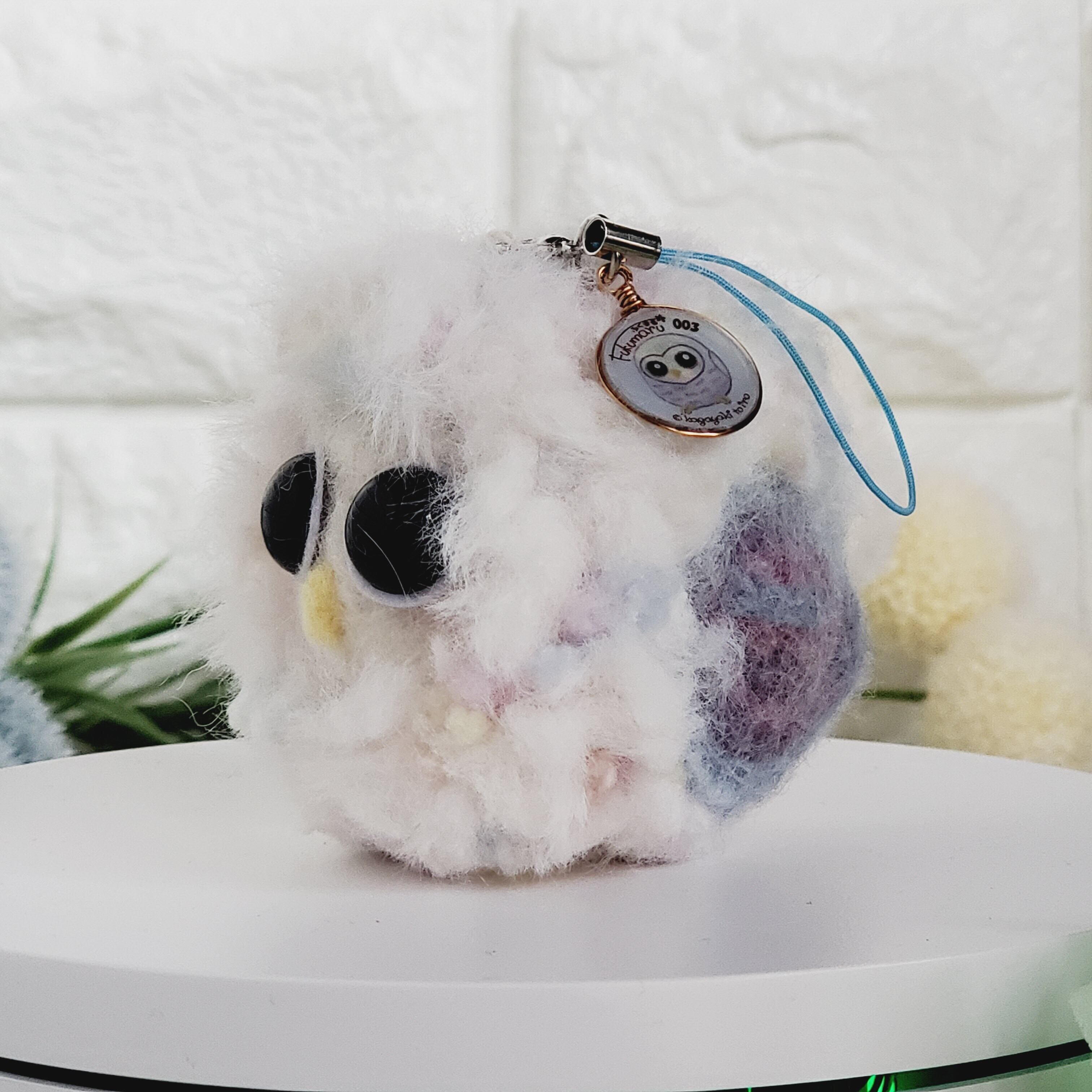 手のひらに世界でひとつのふわふわ私の“ふくまる”さん『3ふくさん