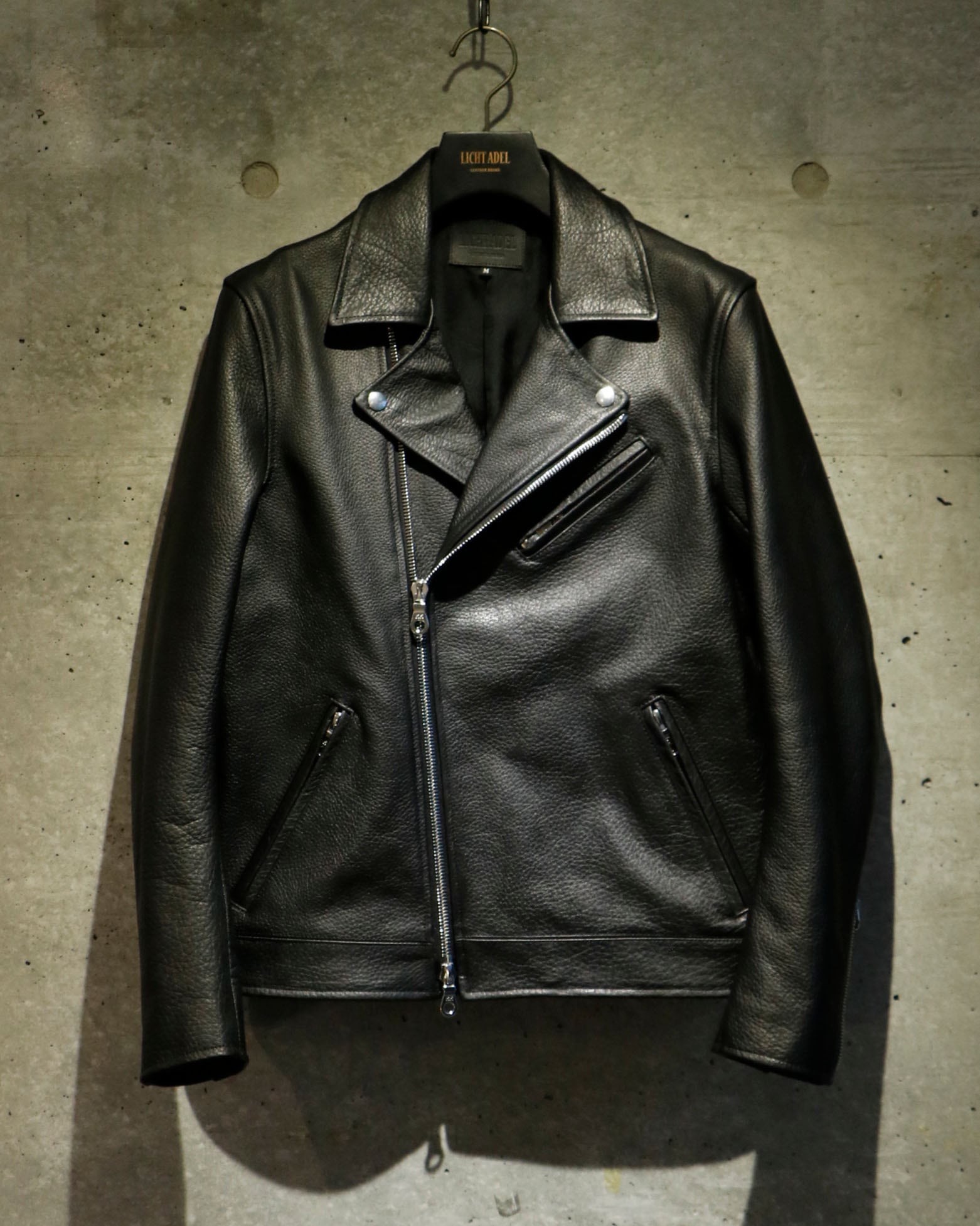 Licht Adel JKL-ST04 Double Jacket Black leather riders