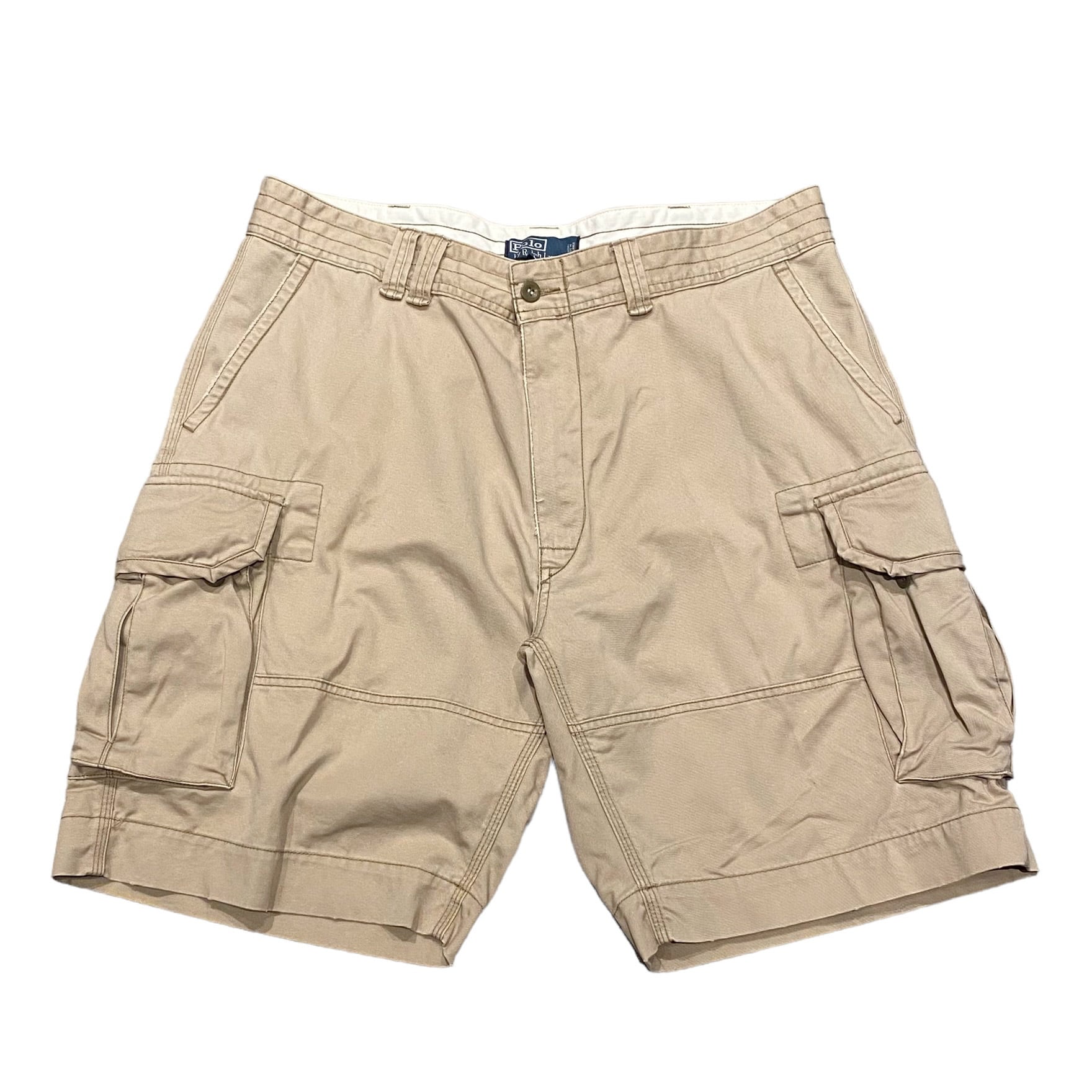 90's Polo Ralph Lauren Chino Cargo Shorts W40 / ポロ・ラルフローレン チノカーゴショーツ ハーフパンツ  古着 ヴィンテージ