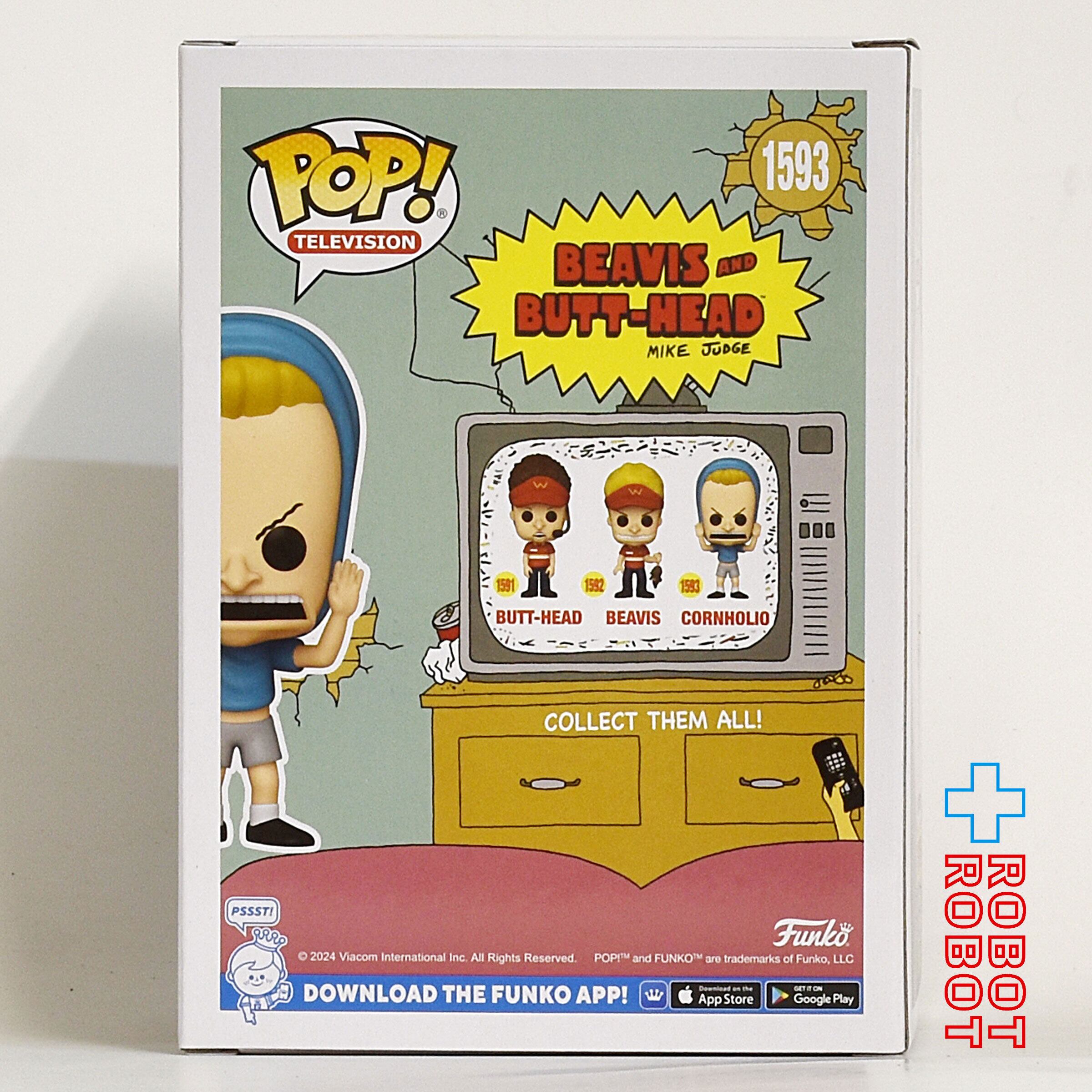 【値下げ可】ビーバス＆バットヘッド コーンホリオ フィギュア Amazon.co.jp: スーパー7 リアクション ビーバスアンド