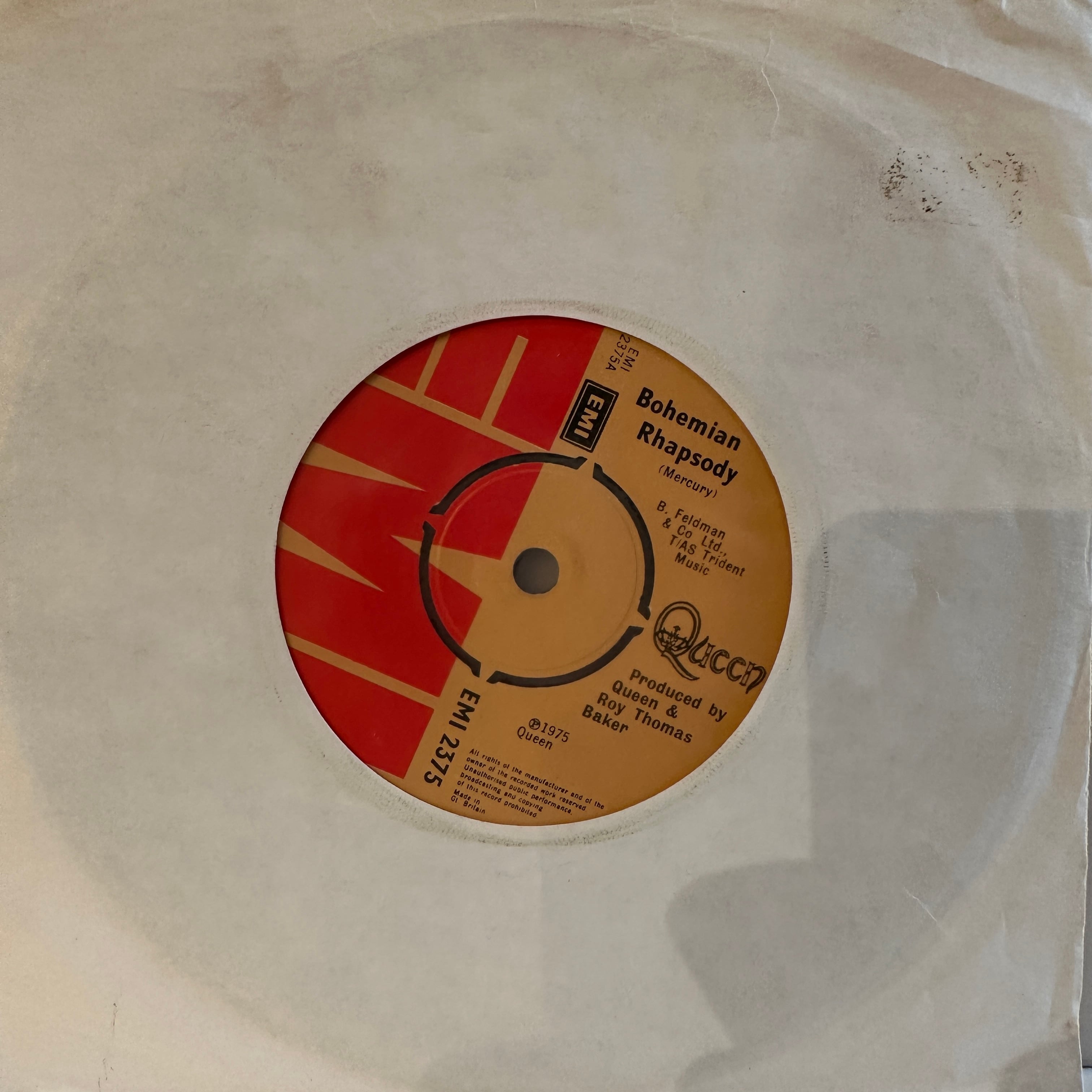 シングル】QUEEN/Bohemian Rhapsody | SORC 中古アナログ