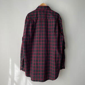 PENDLETON wool check button down shirt