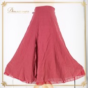 社交ダンス 衣装 スタンダード スカート レッスンウェア 練習着 オールシーズン LA FORET 赤 レッド系 ホワイト系 白 ドット 水玉 社交ダンス衣装 ダンススカート 練習用 スカート Lサイズ ファスナー付き ポリエステル素材 水玉模様 フレアスカート カジュアルスタイル おしゃれ 衣装 ルック ダンスレッスン 着心地良い おすすめ