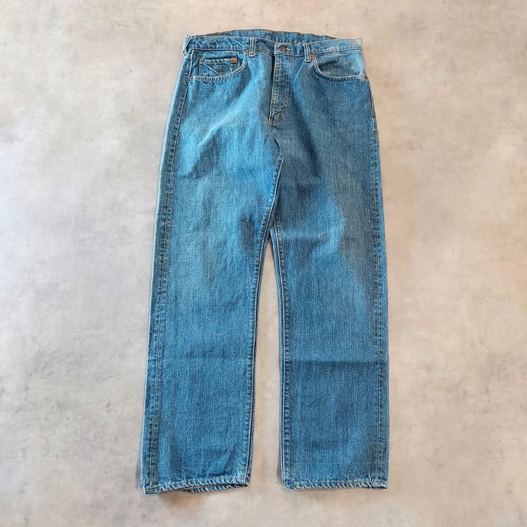 リーバイス505 Levis W32 ブルーデニム 青 ヒゲ 古着 16089 | fuufu