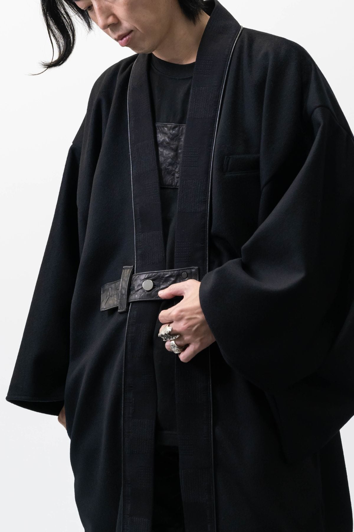 受注生産｜極少数限定】カシミヤ×デニム羽織／CASHMERE DENIM HAORI