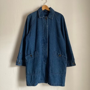 Eddie Bauer denim half coat エディーバウアー　デニム　ハーフコート