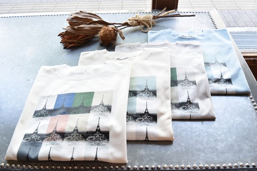 Porter des boutons(ポルテデブトン) 24A/W La Tour Eiffel ロングスリーブTシャツ