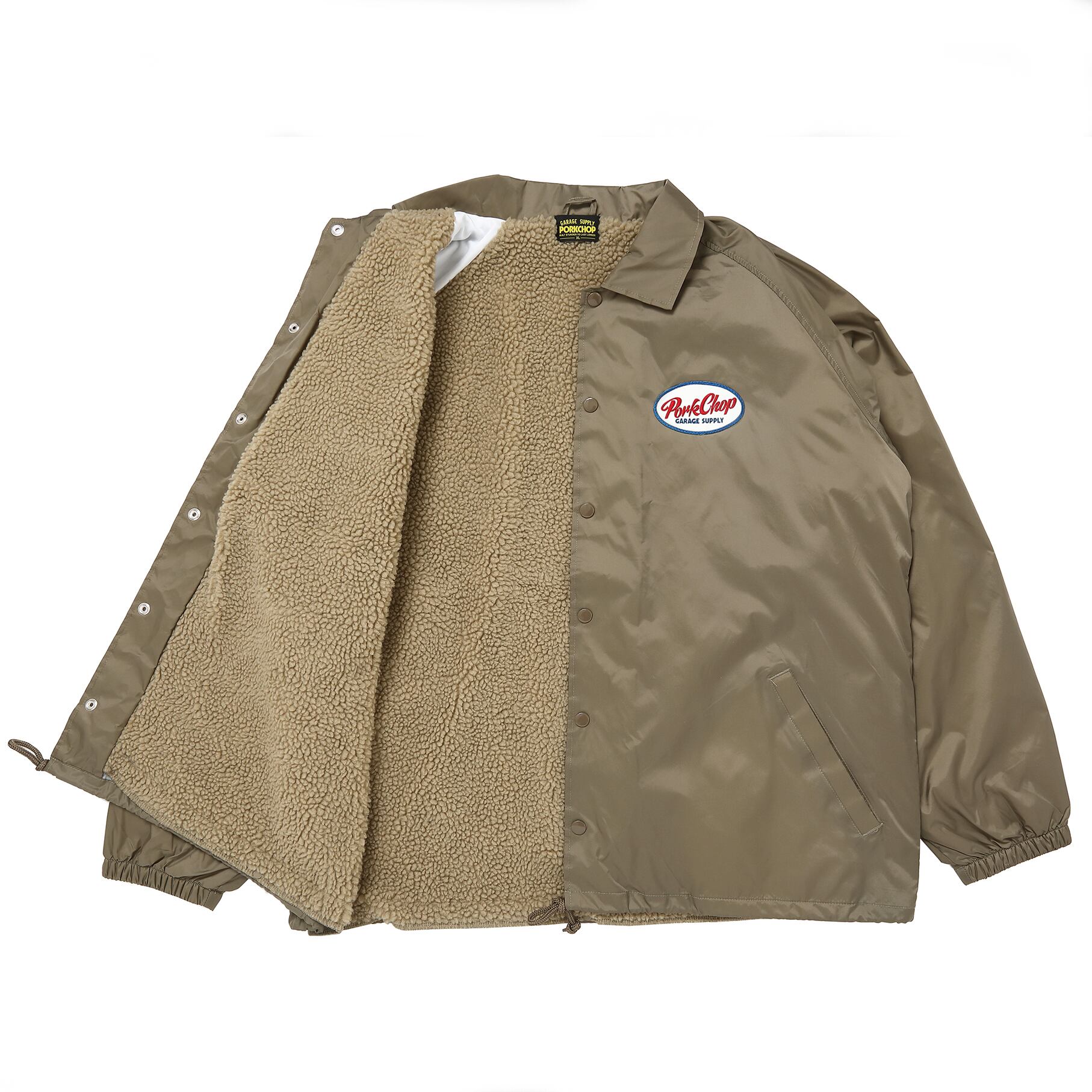 BOA COACH JKT 24/KHAKI | PORKCHOP GARAGE SUPPLY BOA COACH JKT 24/KHAKI | PORKCHOP GARAGE SUPPLY