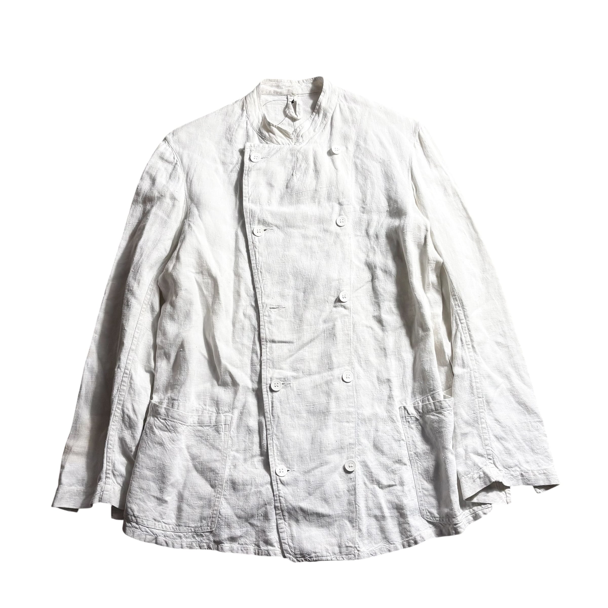 vintage 1940's FABRAM indigo cotton fireman jacket | NOIR ONLINE