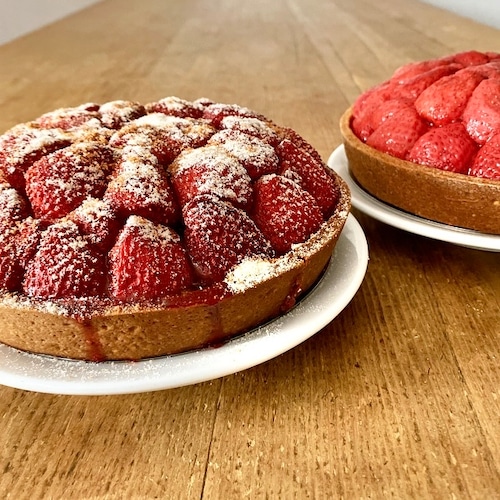 焼きいちごのタルト / Baked Strawberry Tart  (冷凍)