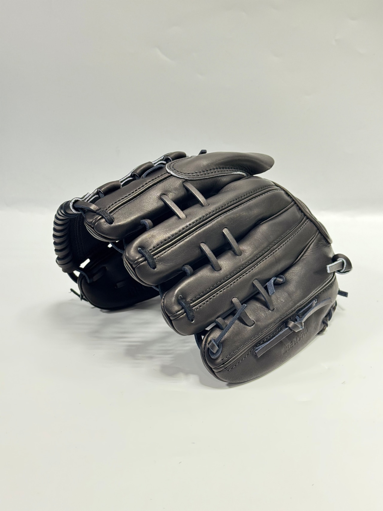 ZETT PROSTATUSーゼットプロステイタス michii supreme order 右投げ用 ゼットミチイオリジナルグラブ 右投げ用 691型 (今井達也選手モデル) ブラック×ブラック 88・画像5