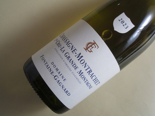 シャサーニュ・モンラッシェ　1級　ラ・グランド・モンターニュ　白　2023年　フォンテーヌ・ガニャール
