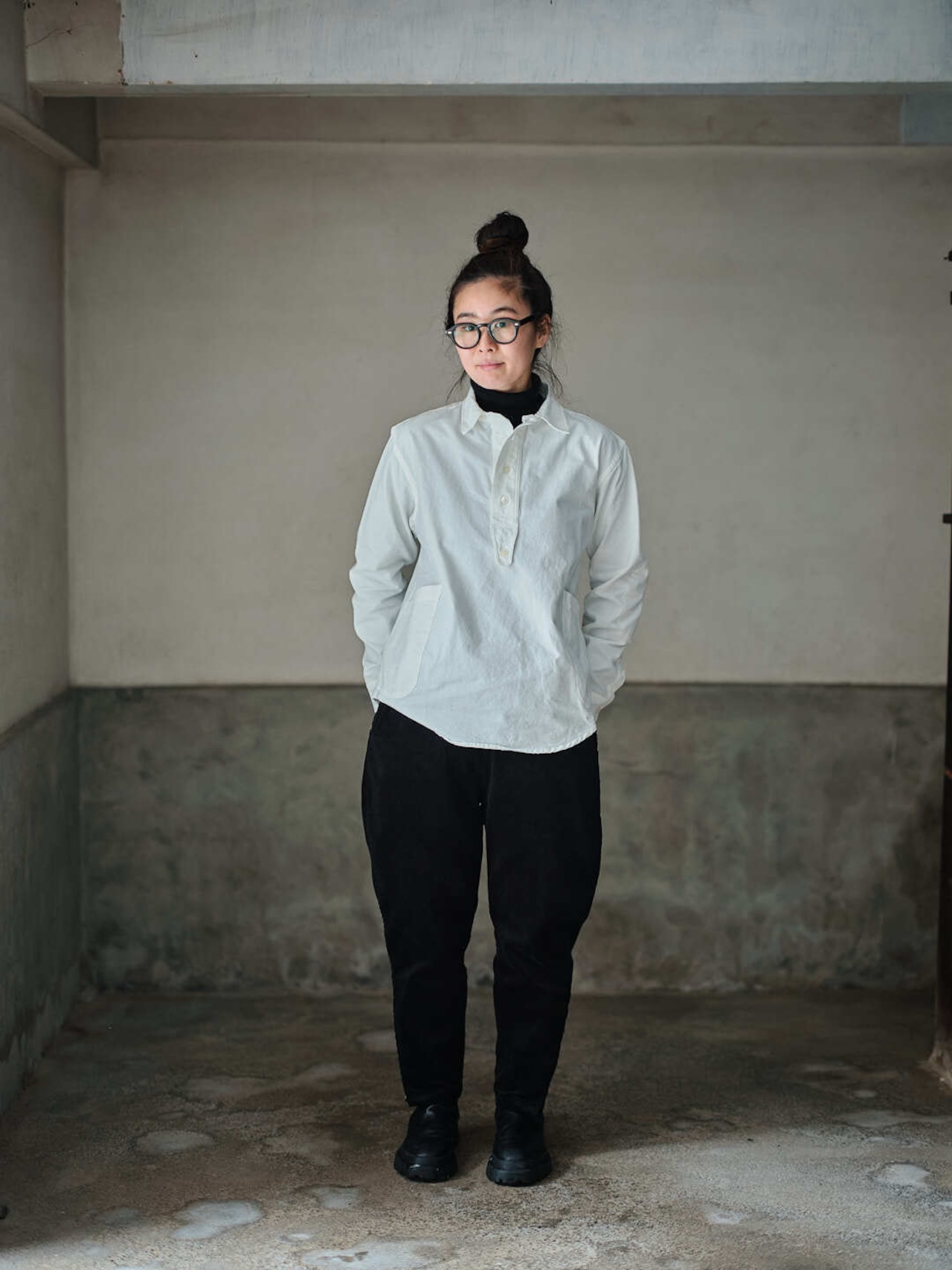 乘鞍印 モンペズボン(DUCA VISCONTI社製コーデュロイ生地)