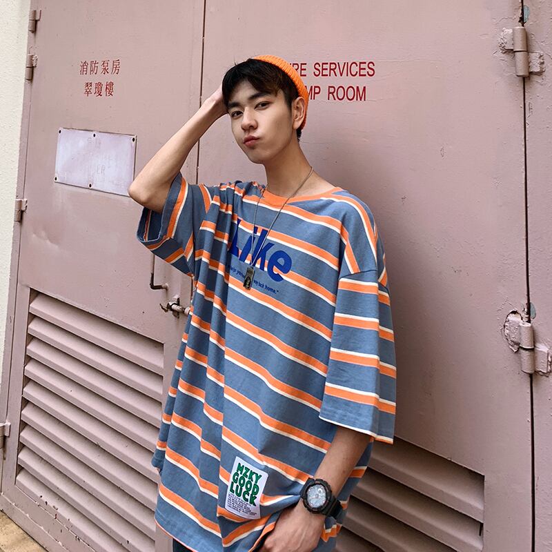 全2色 Tシャツ カットソー ボーダー カジュアル おしゃれ