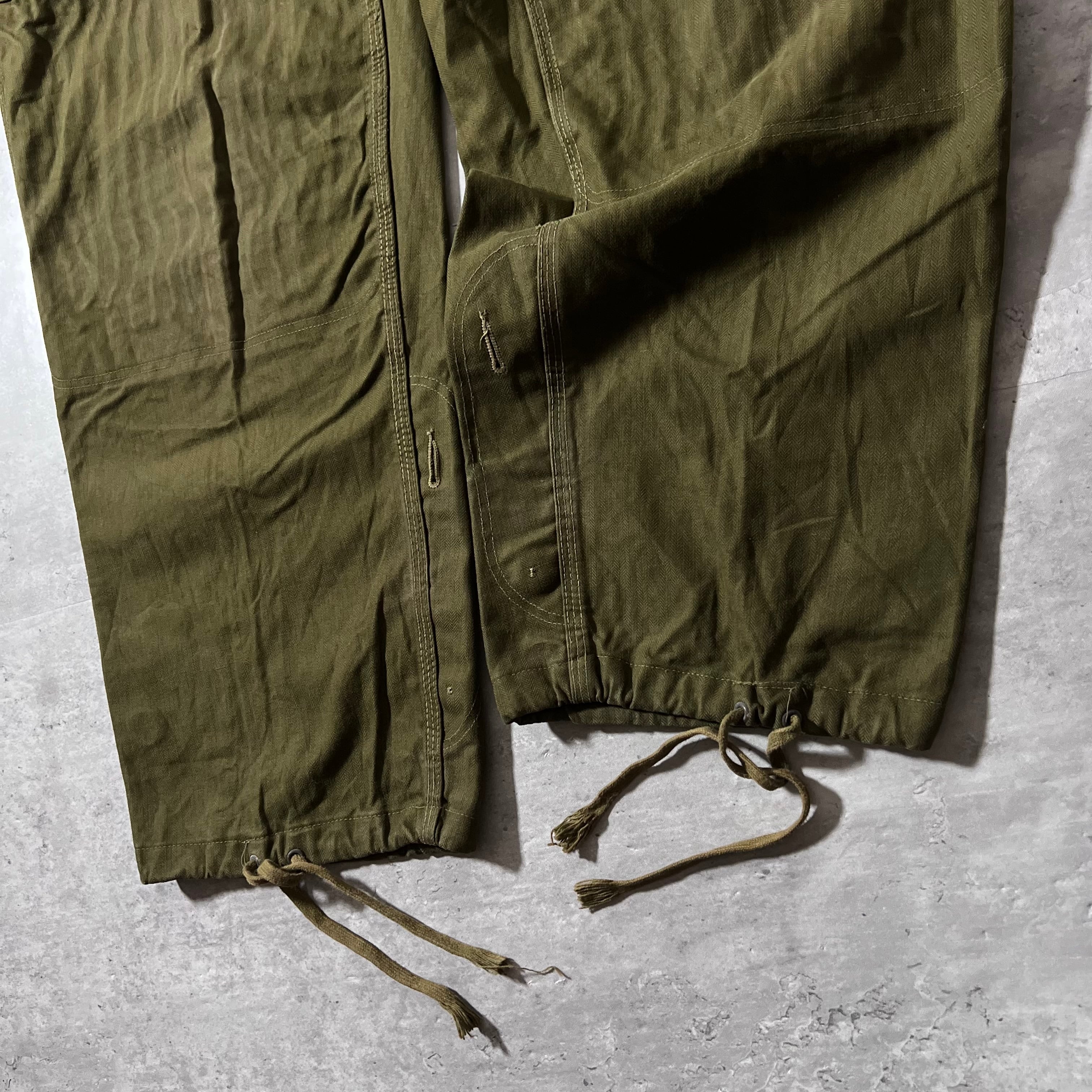 80s “Denmark army” military field cargo pants 80年代 デンマーク軍